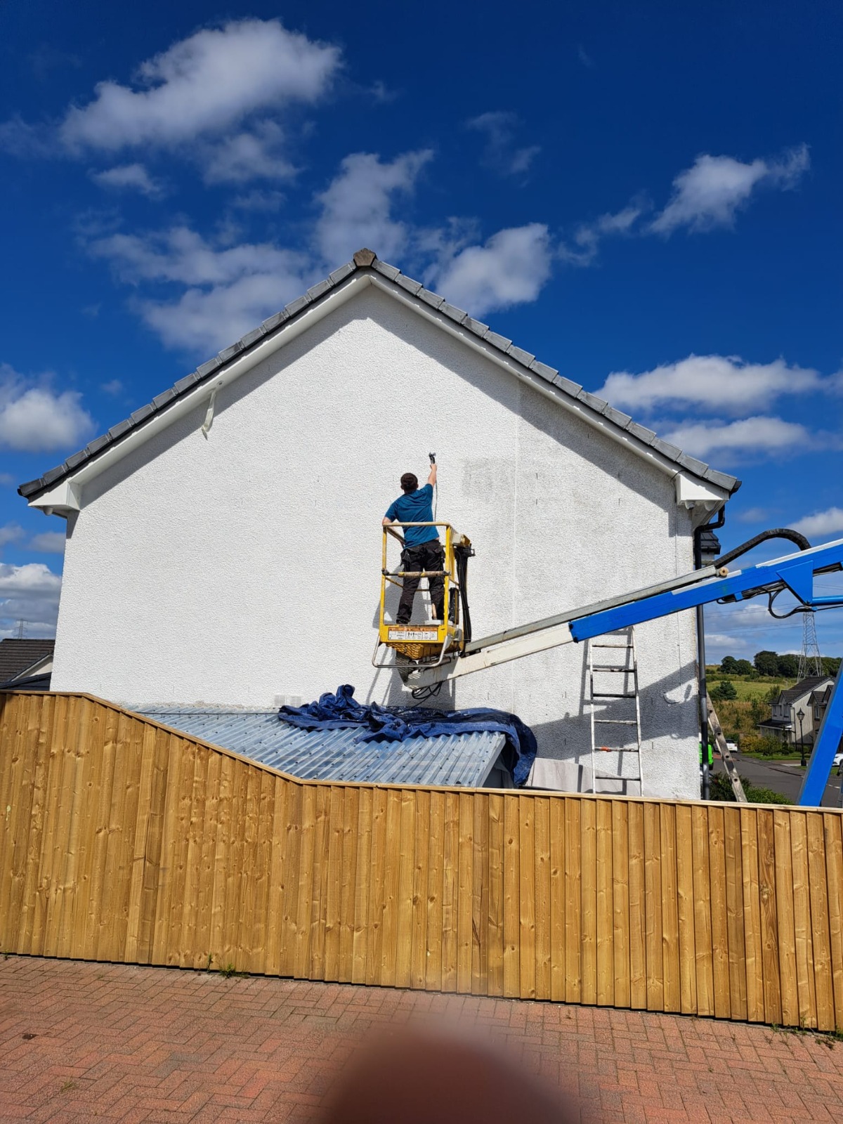 Exterior Property Cleaning Scotland - professional installation in Scotland